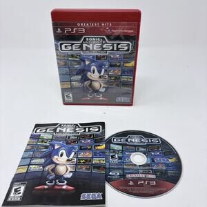 Sonic's Ultimate Genesis Collection (PS3, PlayStation 3, 2009) Greatest Hits CIB